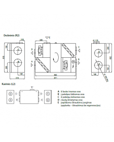 Rekuperatorius Komfovent Domekt R 250 F C6